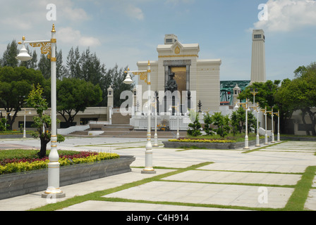 Königliche Denkmal für König Puttayodfa, Bangkok, Thailand. Stockfoto