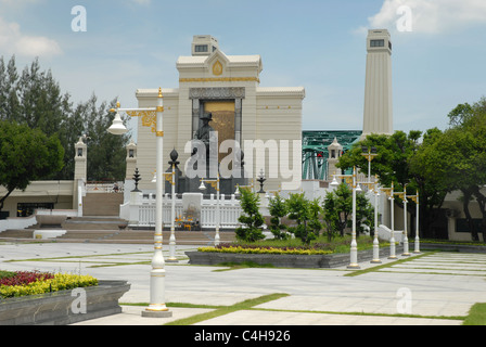 Königliche Denkmal für König Puttayodfa, Bangkok, Thailand. Stockfoto