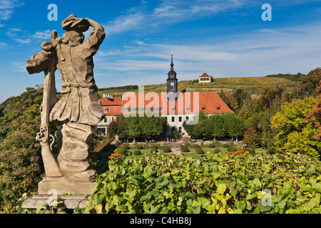 Schloss Und Park Seußlitz, Sachsen | Schloss und Park Seußlitz Stockfoto