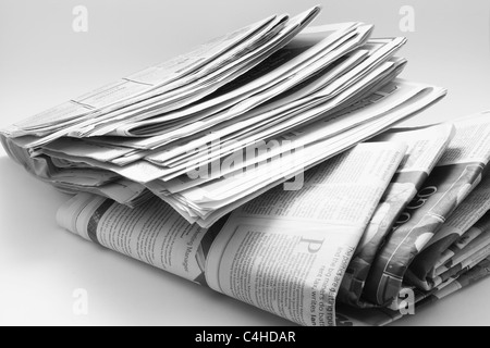 Zeitungen Stockfoto