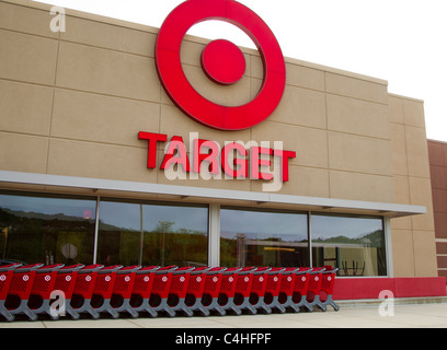 Ein Target Big Box Store in New Jersey. Stockfoto