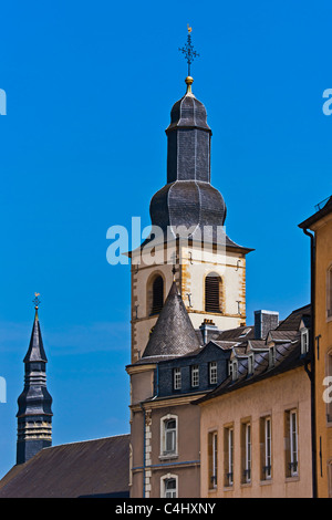 St. Michaelskirche Luxemburg | St. Michael Kirche, Luxemburg Stockfoto