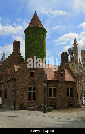 Gruuthuse Museum, Brügge, Belgien. Stockfoto