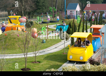 Peppa Pig Welt am Paultons Familie Freizeitpark in der Nähe von Southampton, England, UK Stockfoto