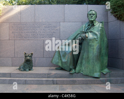 Washington DC, Franklin Delano Roosevelt Memorial Stockfoto