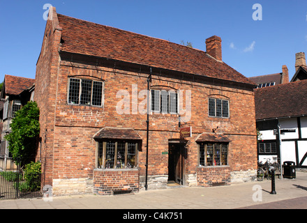 Die Shakespeare Souvenirladen Henley Street Stratford-Upon-Avon Stockfoto