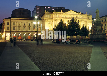 Oper Theater La Scala, Mailand, Italien. Stockfoto