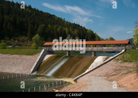 Nagold dam, Schwarzwald, Baden-Württemberg, Deutschland, Europa Stockfoto