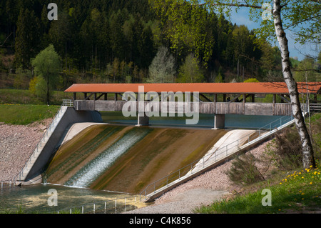 Nagold dam, Schwarzwald, Baden-Württemberg, Deutschland, Europa Stockfoto