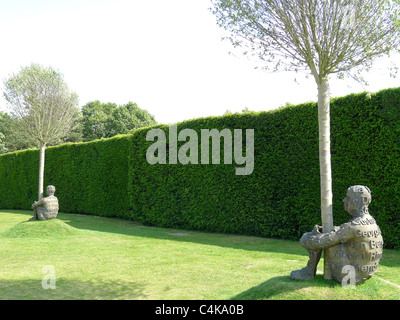 Bäume-Skulptur von Jaume Plensa Stockfoto