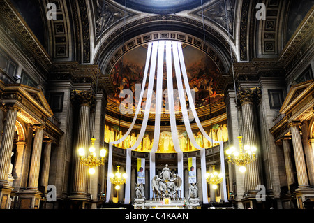 Innen Kirche La Madeleine in Paris, Frankreich Stockfoto