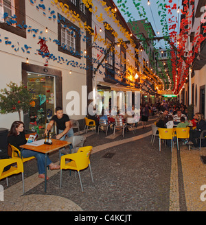 Alte Stadt Funchal, Madeira. Stockfoto