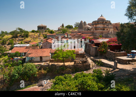 Kumbhalgarh Fort, Rajasthan Zustand, Indien, Asien Stockfoto