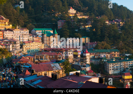 Shimla, Nordwest-Himalaya, Himachal Pradesh, Indien, Asien Stockfoto