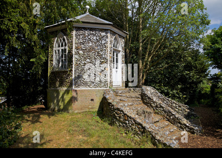 Das Sommerhaus an Scotts Grotte, Ware, Hertfordshire, England Stockfoto