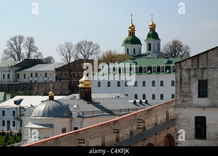 Gebäude der Kiewer Höhlenkloster. Kiew, Ukraine Stockfoto