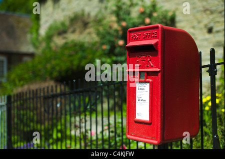 Royal Mail-Postfach Ludlow Shropshire UK Stockfoto