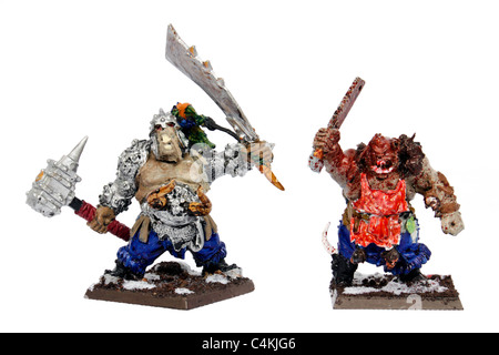 Games Workshop "Warhammer" Phantasie Rolle spielen Krieger Stockfoto