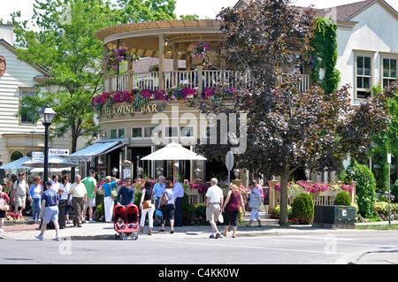 Niagara-on-See, Shaw Cafe and Wine Bar Stockfoto