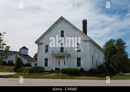 Kleinstadt New England Rathausgebäude, Hampton Falls, New Hampshire Stockfoto