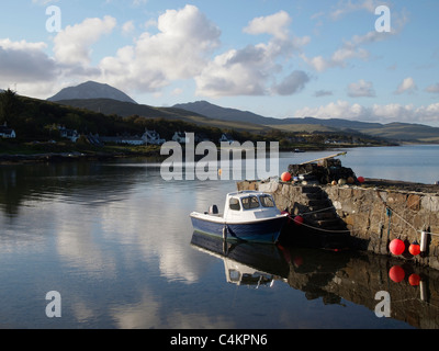 Hafen, Craighouse, Jura, Schottland Stockfoto