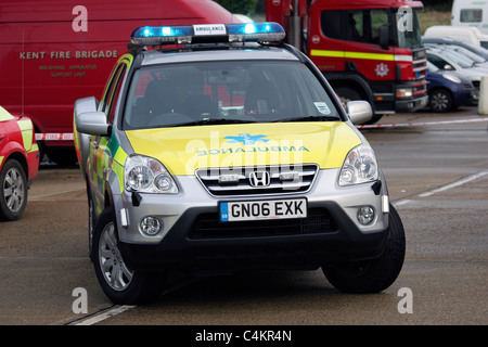 Honda Rapid Response Vehicle Kent Rettungsdienst Stockfoto