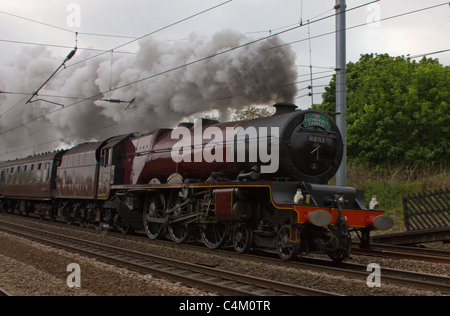 Prinzessin Elizabeth Pacific Dampflok - Princess Royal Class Stockfoto