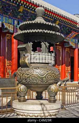 China-Sommerpalast-Pagode-Weihrauch-Brenner Stockfoto