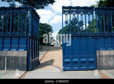 Chiswick House, Westlondon: Haupteingang Stockfoto