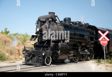 Kettle Valley Dampfeisenbahn Stockfoto