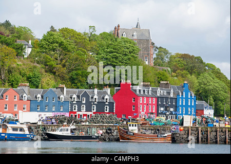 Tobermory, der Hauptstadt der Insel Mull in den Inneren Hebriden, Argyll, Schottland.  SCO 7230 Stockfoto