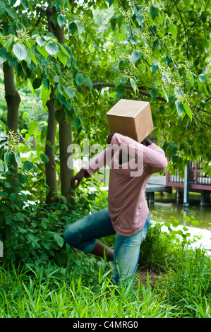 Park von Bercy, Paris Rive Gauche Nachbarschaft, Paris, Frankreich Stockfoto