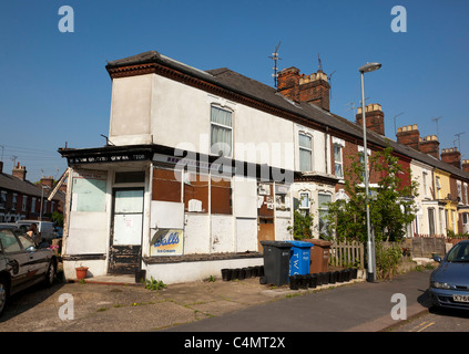 geschlossen-Shop in Norwich, Großbritannien Stockfoto