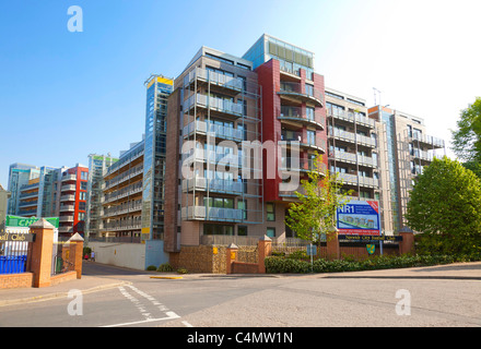 NR1 Riverside Heights Apartments in Norwich Stockfoto