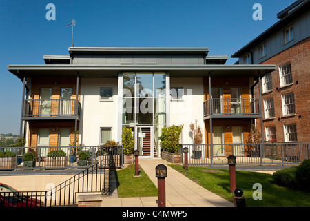 Luxus Wohnung Wohnungen in King Street, Norwich, Großbritannien Stockfoto