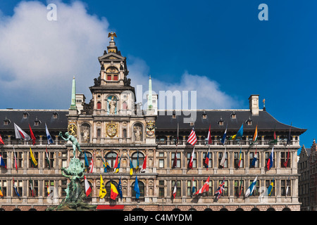 Rathaus Antwerpen | Rathaus Antwerpen Stockfoto
