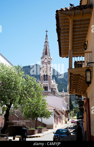 El Carmen Church Bogota Stockfoto