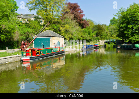 Kennet und Avon Kanal, Dundas, Bath, Somerset, Großbritannien Stockfoto