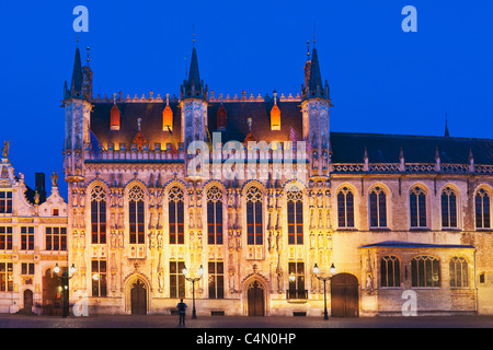 Rathaus, Brügge | Rathaus Brügge Stockfoto