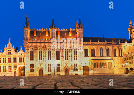 Rathaus, Brügge | Rathaus Brügge Stockfoto