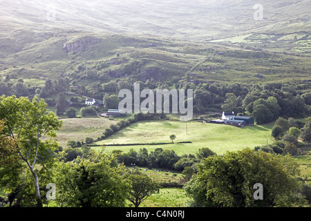 Druiden-Ansicht, Ackerland in County Kerry, Irland Stockfoto
