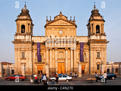 Metropolitankathedrale von Guatemala-Stadt (Catedral Metropolitana) Stockfoto