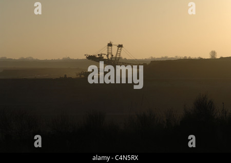 Tagebau Garzweiler Bei Otzenrath. Stockfoto