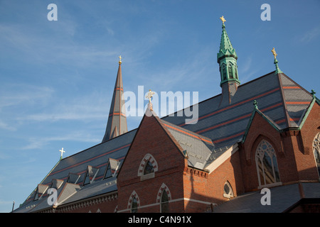 Kathedrale von Saint-Joseph in Manchester NH Stockfoto