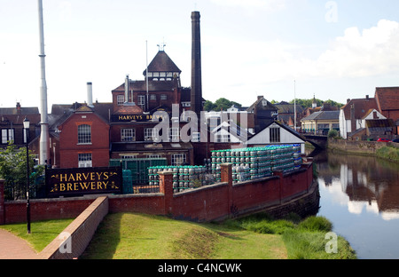 Harveys Brauerei, Lewes, East Sussex, England Stockfoto