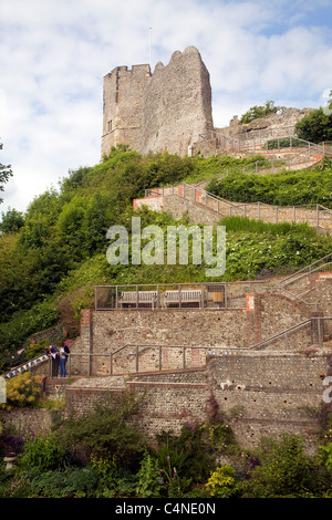 Lewes Castle, East Sussex, England Stockfoto