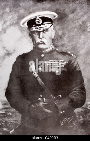 Fangen Sie Marschall John Denton Pinkstone Französisch, 1. Earl of Ypres, 1852 bis 1925, aka The Viscount Französisch zwischen 1916 und 1922. Stockfoto