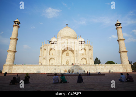 Taj Mahal, Agra, Uttar Pradesh, Indien Stockfoto