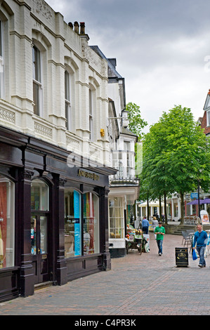 Royal Tunbridge Wells, Pantiles - eine touristische Attraktion Stockfoto