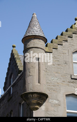 Schottland, Shetland-Inseln, Festland, Lerwick. Historische Rathaus. Stockfoto